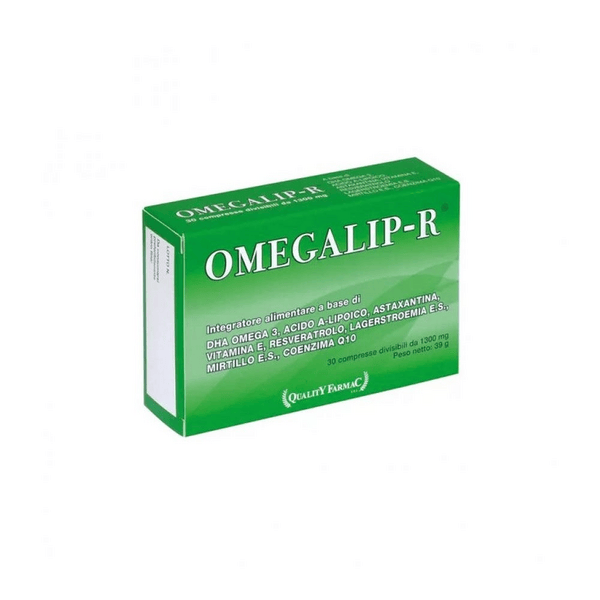 Omegalip-R Integratore alimentare Coadiuvante alimentazione e sovrappeso 30 compresse