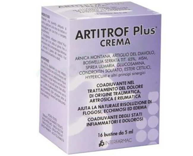 Artitrof plus crema 16 bustine da 5 ml