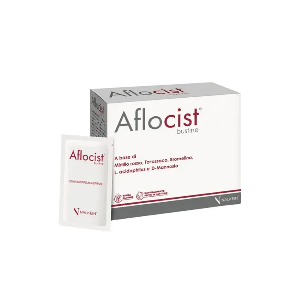 Nalkein Aflocist Integratore per Benessere Vie Urinarie 20 Bustine