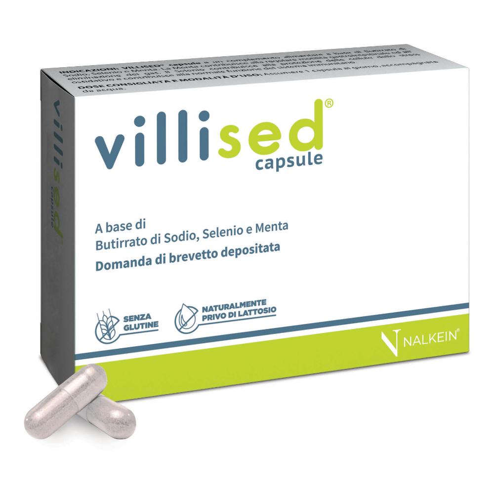 Nalkein Villised - Integratore per la motilità intestinale e l'eliminazione dei gas, 30 capsule — confronto prezzi
