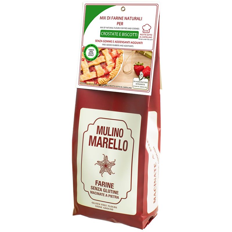 MISCELA PER CROSTATA E BISCOTTI - Mulino Marello 500 g