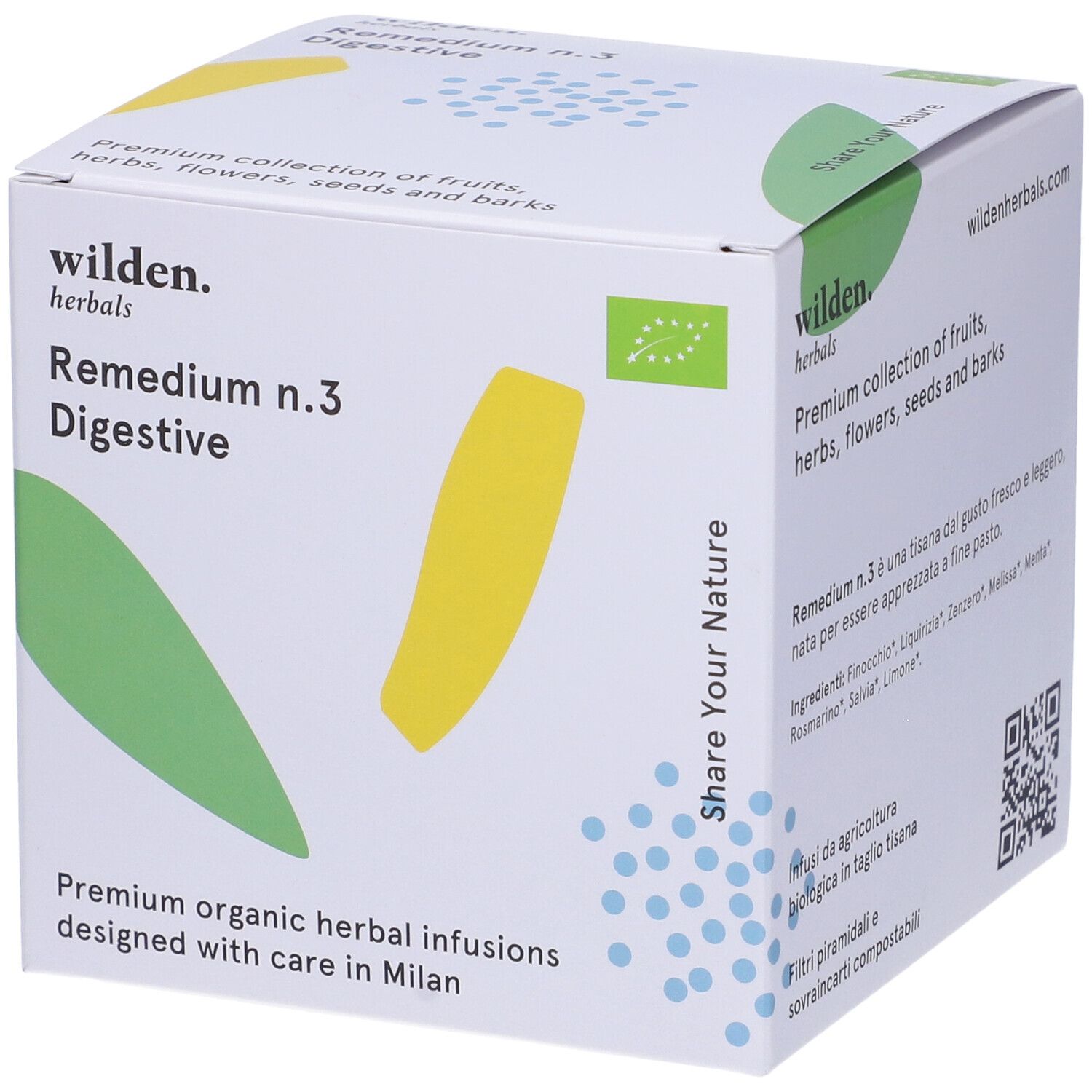 Wilden Remedium N.3 Digestive, 10 Bustine