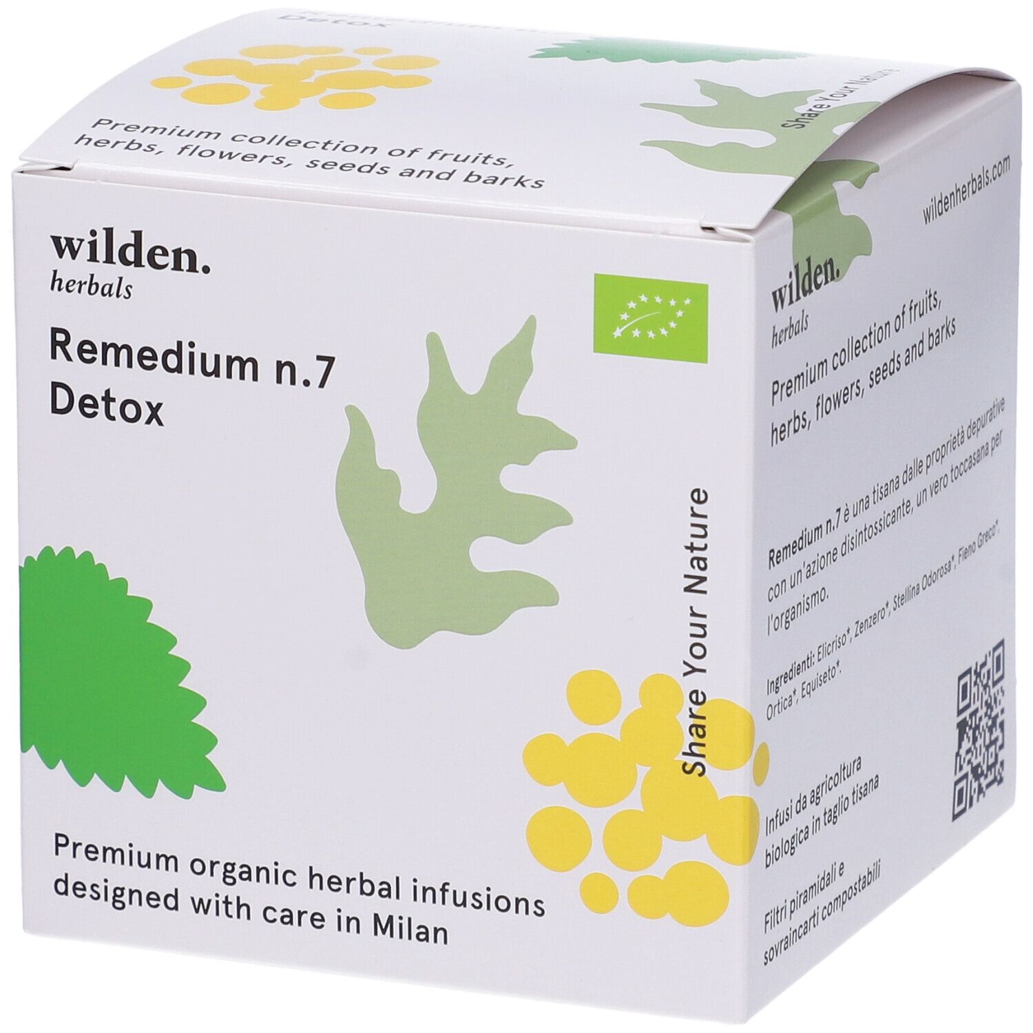 Wilden Remedium n.7 Detox Filtri per Infusione 20 g Bustine filtro — confronto prezzi