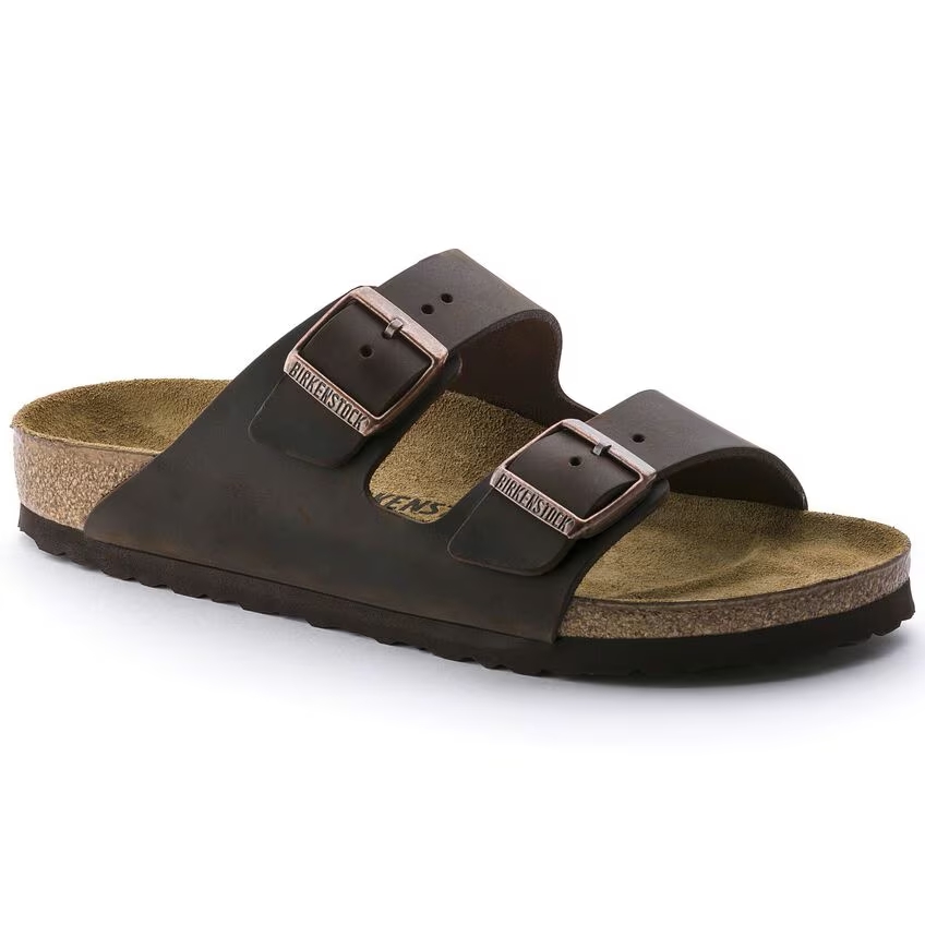 Birkenstock Arizona Pelle oliata Habana unisex 36