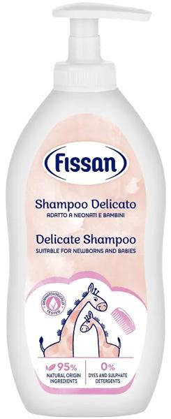 Fissan Shampoo Delicato 400ml per Neonati Senza Lacrime Con Glicerina E Olio Di Cocco