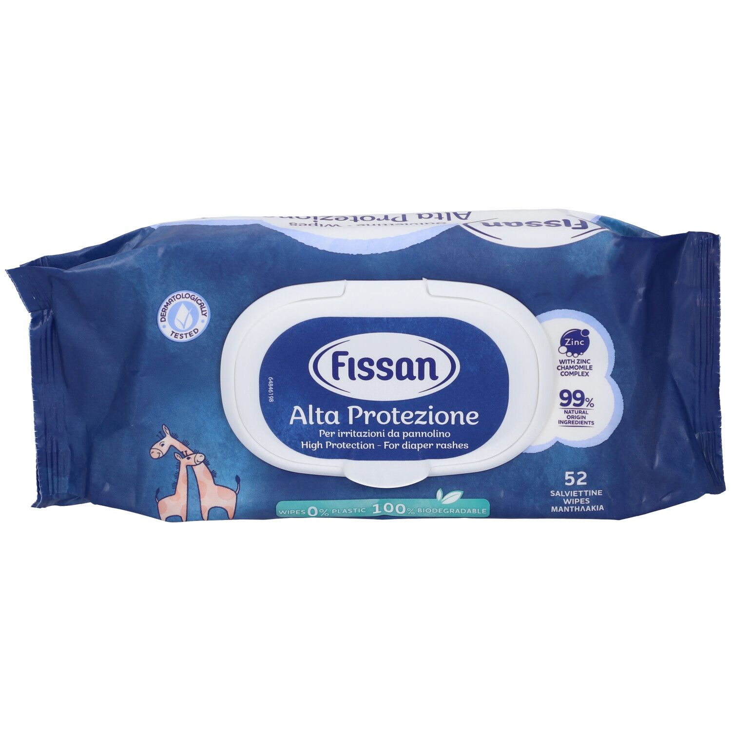 Fissan salviette alta protezione new 52 pezzi