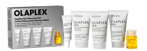 Olaplex The Healthy Discovery Set Shampoo + Balsamo Siero Crema per Styling Olio Capelli 1 pz