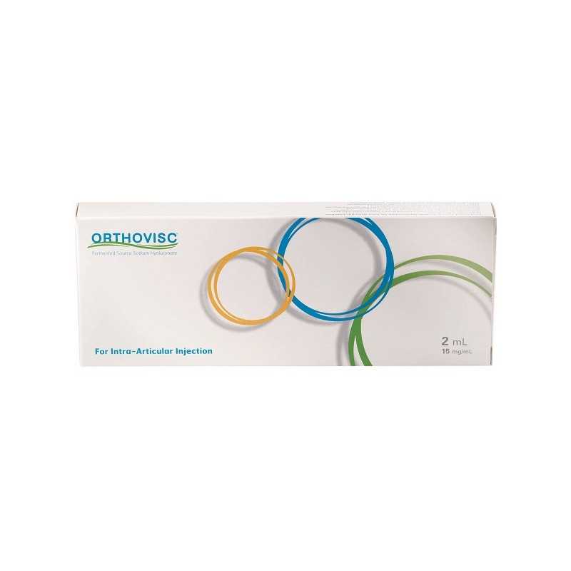 Siringa intra-articolare orthovisc mini acido ialuronico 15 mg 1 ml 1 pezzo