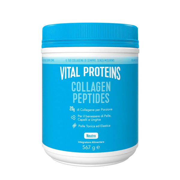 Vital Proteins Collagen Peptides Integratore di Collagene Neutro 567 g