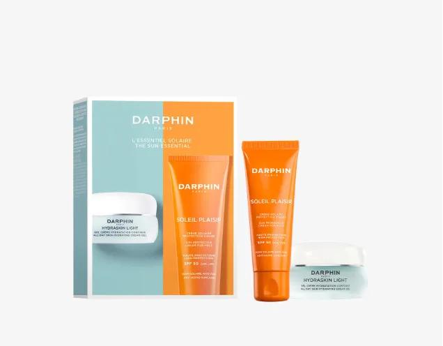 Darphin Les Essentiels Kit Fluido Solare Spf 50 Anti-Inquinamento e Crema Calmante 50 ml
