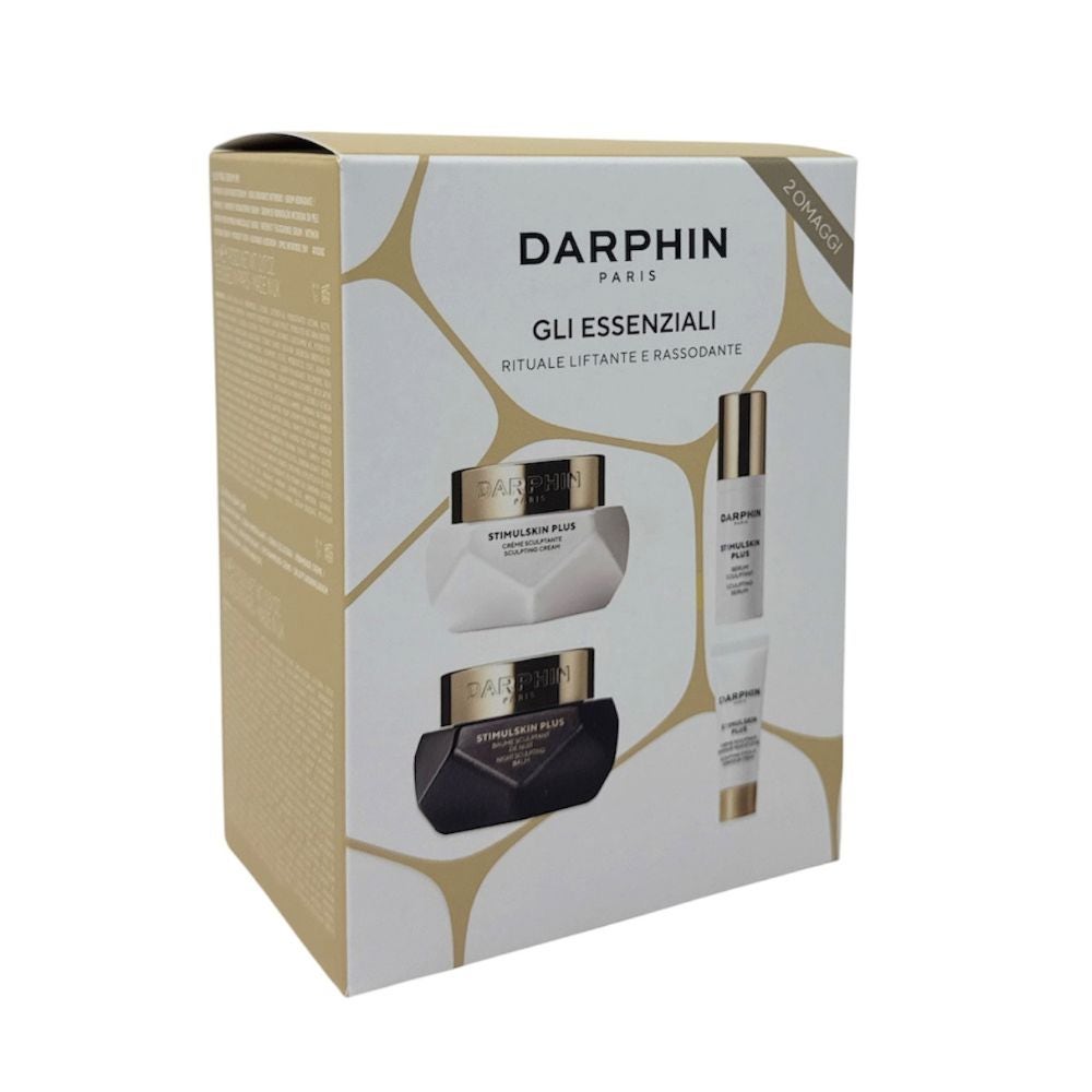 Darphin Gli Essenziali Stimulskin Plus Set viso occhi e labbra ad azione rimodellante, 4 pezzi