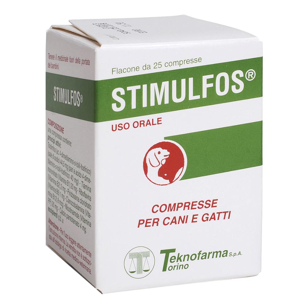 Stimulfos Compresse Per Cani E Gatti Integratore Vitaminico 25 Cpr — confronto prezzi