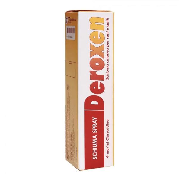 Deroxen Schiuma Spray Antisettico per Cani e Gatti 200ml — confronto prezzi