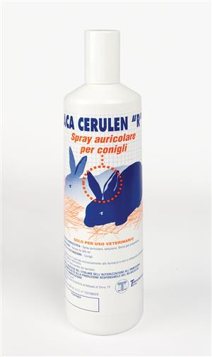 Aca Cerulen R Spray Auricolare Per Conigli Antiparassitario Flacone Spray Da 300 Ml