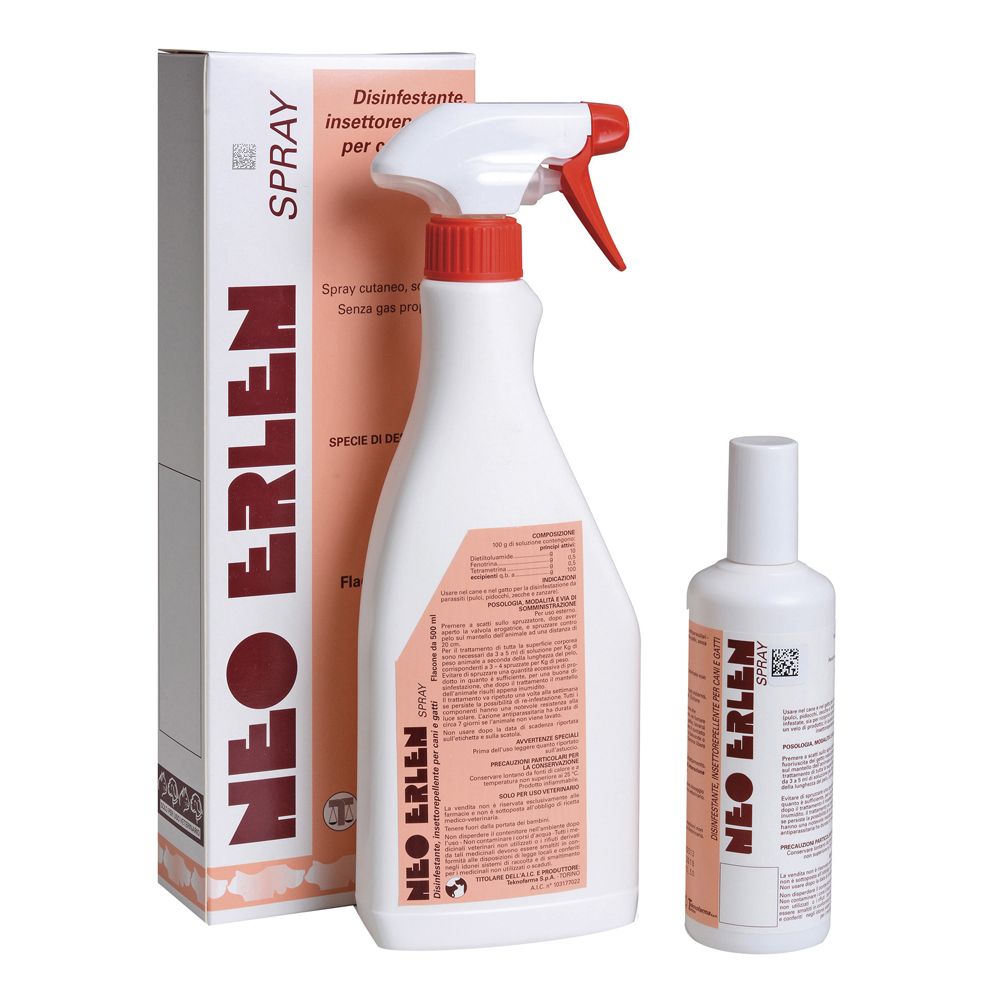 Neo Erlen Spray uso topico 500 ml — confronto prezzi