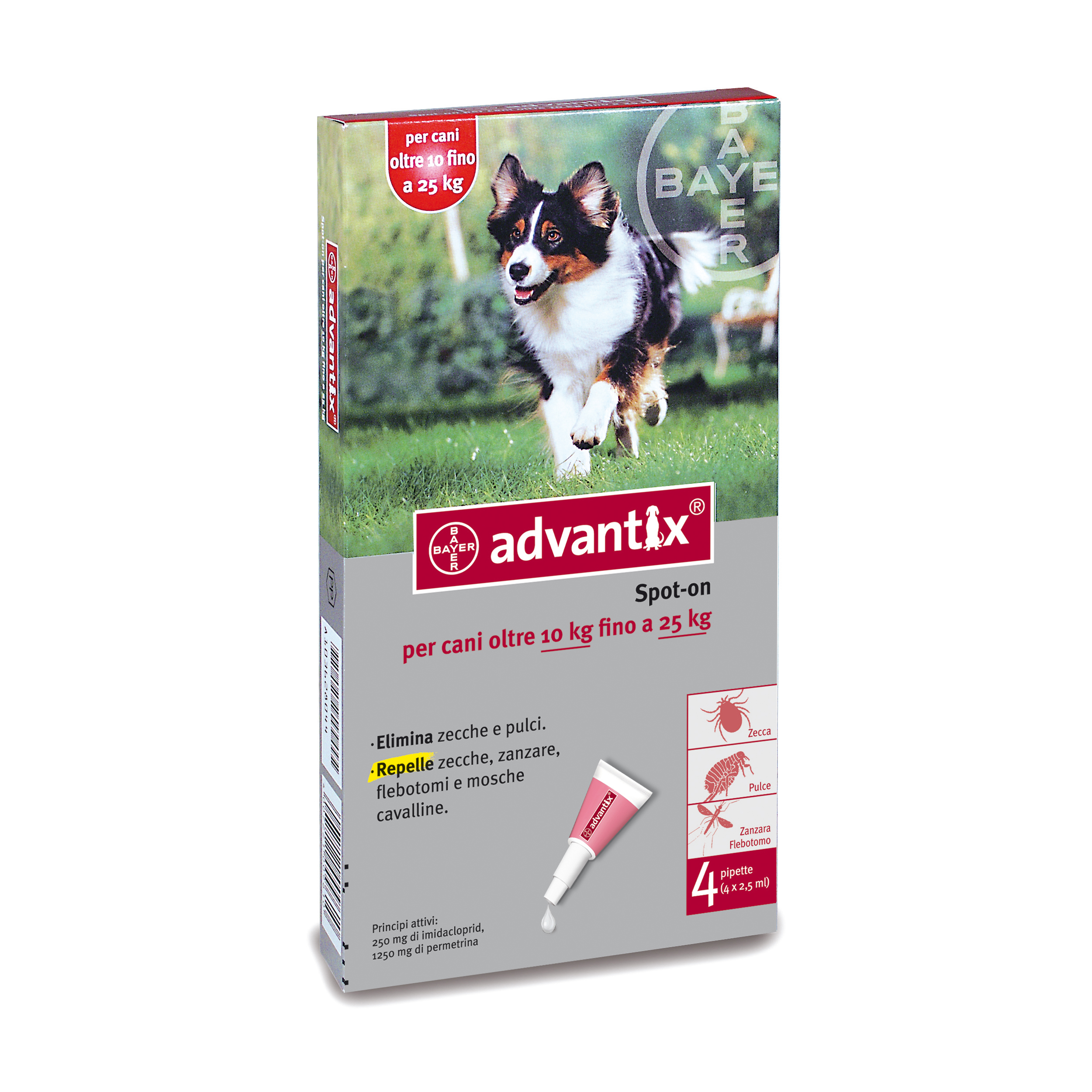 Advantix spot on*4pip 10-25kg