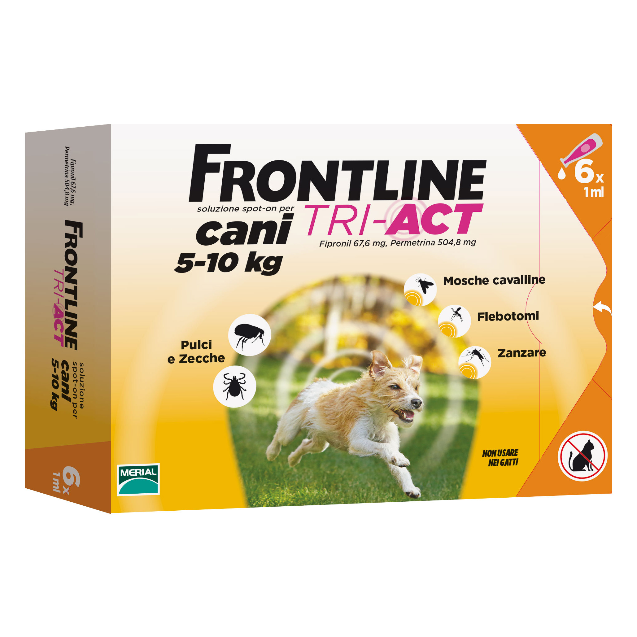 Frontline tri-act.6 pip.1ml — confronto prezzi