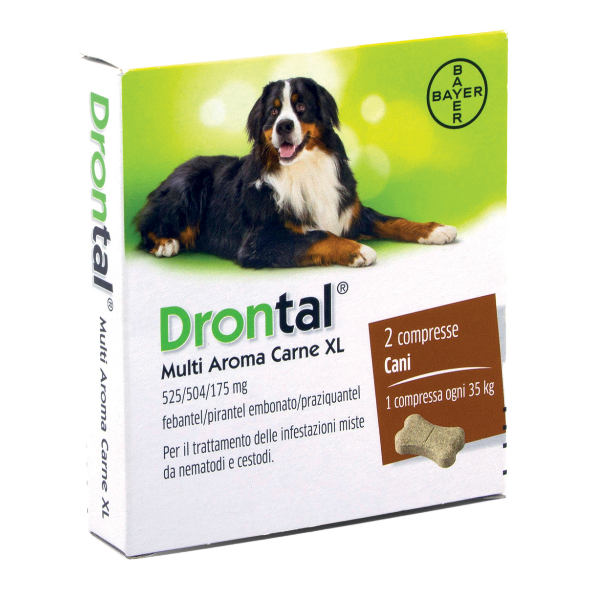 Drontal multi ar carne xl*2cpr — confronto prezzi