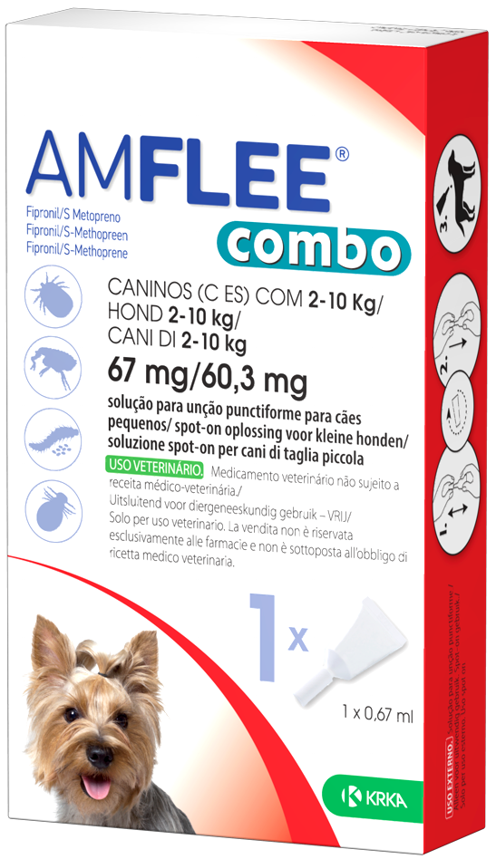 Amflee combo 1 pipetta 2-10 kg cani — confronto prezzi