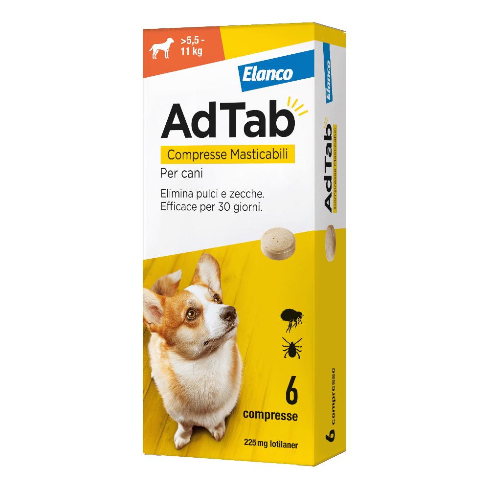 ADTAB 6 CPR 225 MG CANI 5.5-11 — confronto prezzi
