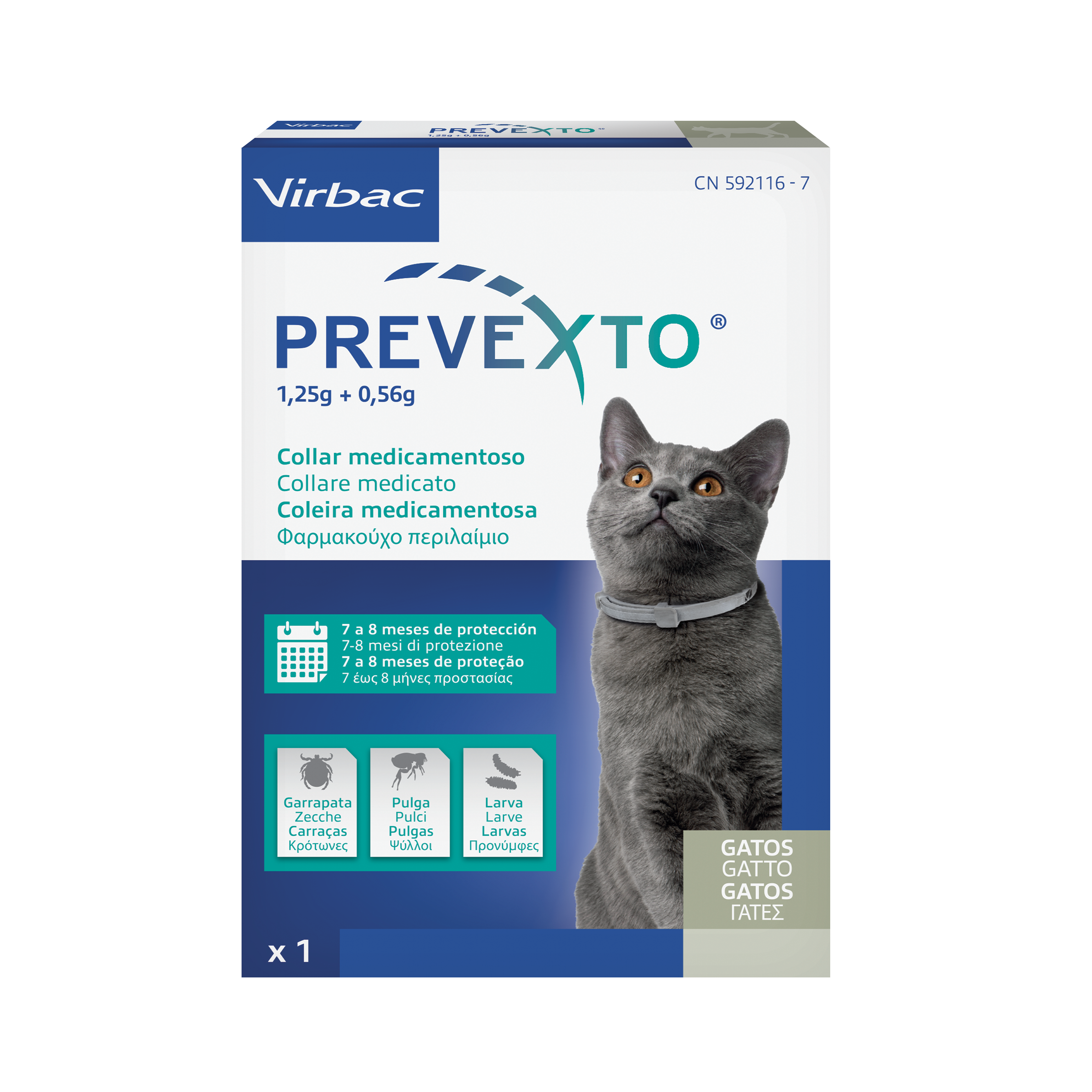 Prevexto*1collare 1,25+0,56g — confronto prezzi