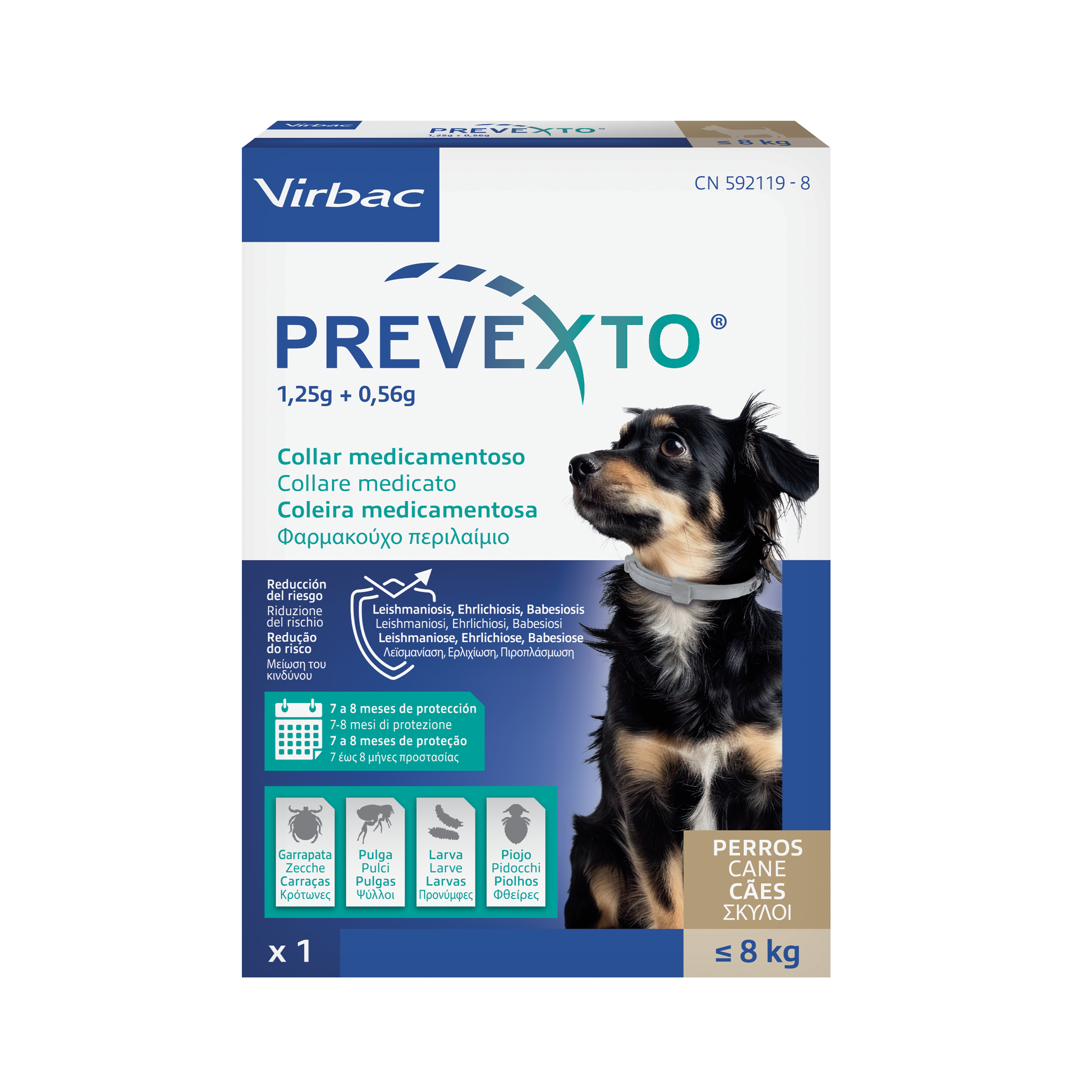 Prevexto*1collare 1,25+0,56g — confronto prezzi