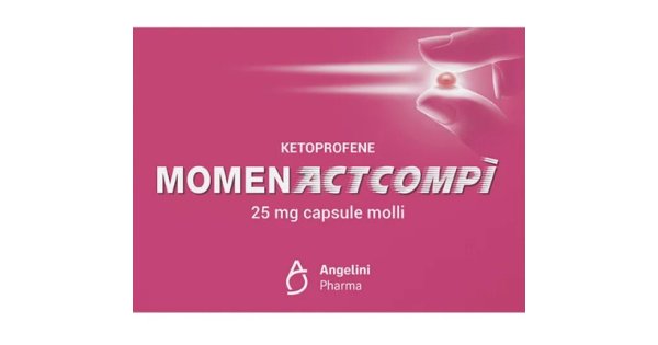 Moment Momentact Ketoprofene 25mg Capsule Molli Antidolorifico 10 Capsule