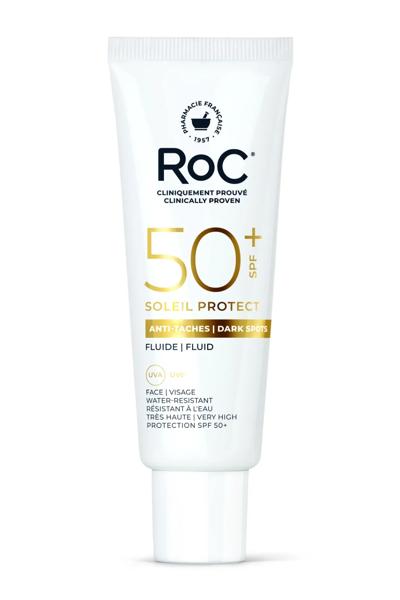 Roc Fluido Solare Viso SPF50+ Anti-Macchie Brune 50 ml