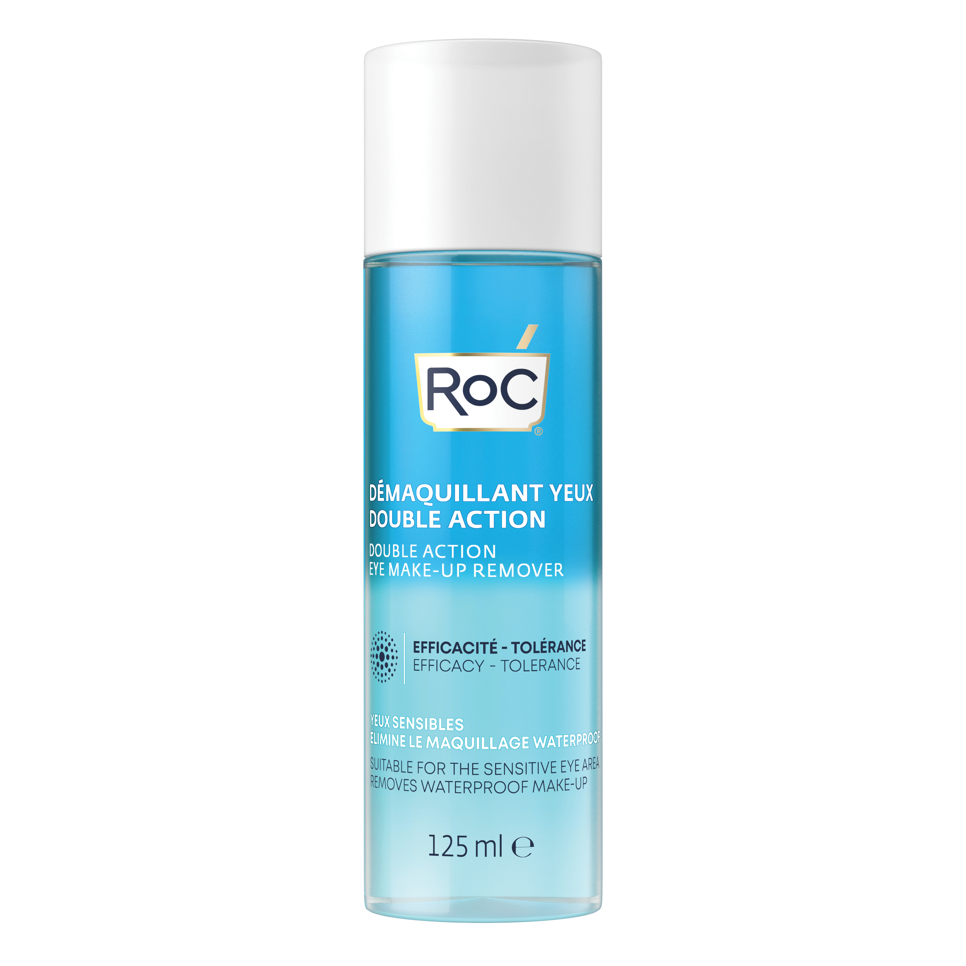 ROC Démaquillant Yeux Double Action - Risparmia il 10% con codice: roc0826 125 ml Sapone liquido