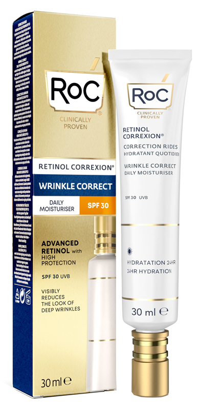 Roc Retinol Correxion Wrinkle Correct Daily Moisturiser SPF30 30ml
