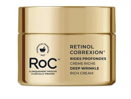 RoC Retinol Correxion 50 ml Crema Viso Ricca Trattamento Anti-Età Intensivo
