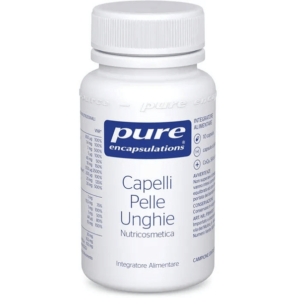 Pure Encapsulations Integratore Per Capelli, Pelle e Unghie 30 Capsule — confronto prezzi