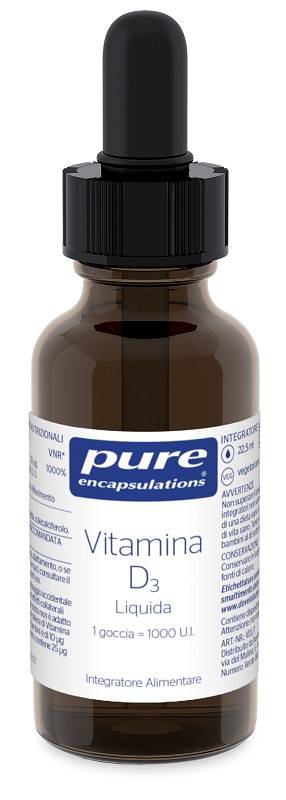 Pure Encapsulations Vitamina D3 Liquida 22,5 Ml ml Soluzione orale — confronto prezzi