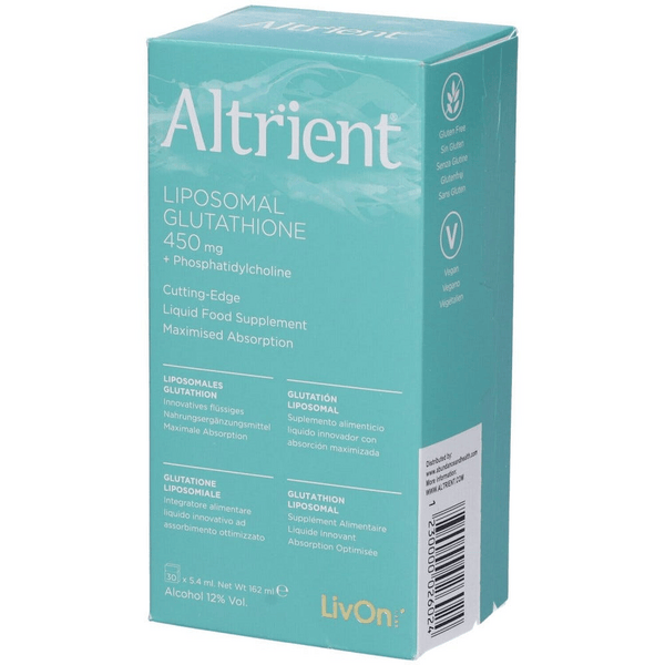 Altrient Liposomal Glutathione 30 Bustine — confronto prezzi