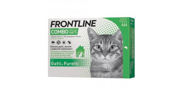 Frontline Combo Gatti x3 Pipette Antiparassitario Contro Pulci Zecche e Pidocchi — confronto prezzi