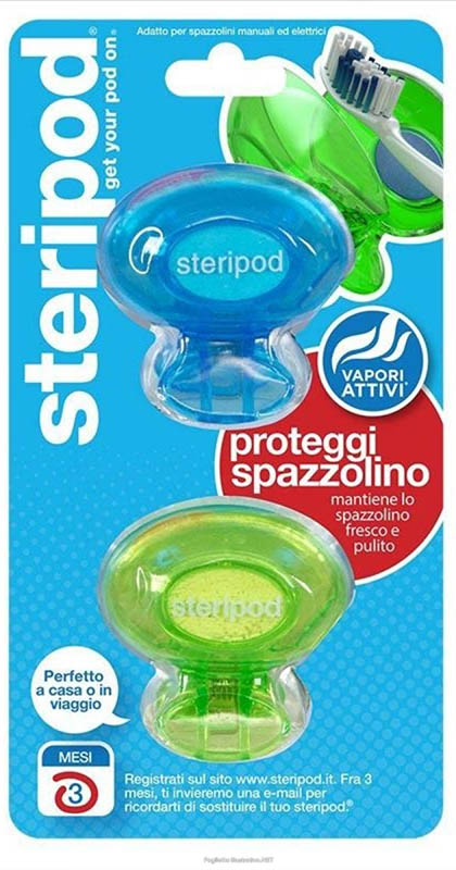Steridpod Proteggispazzolino 2 Pezzi — confronto prezzi