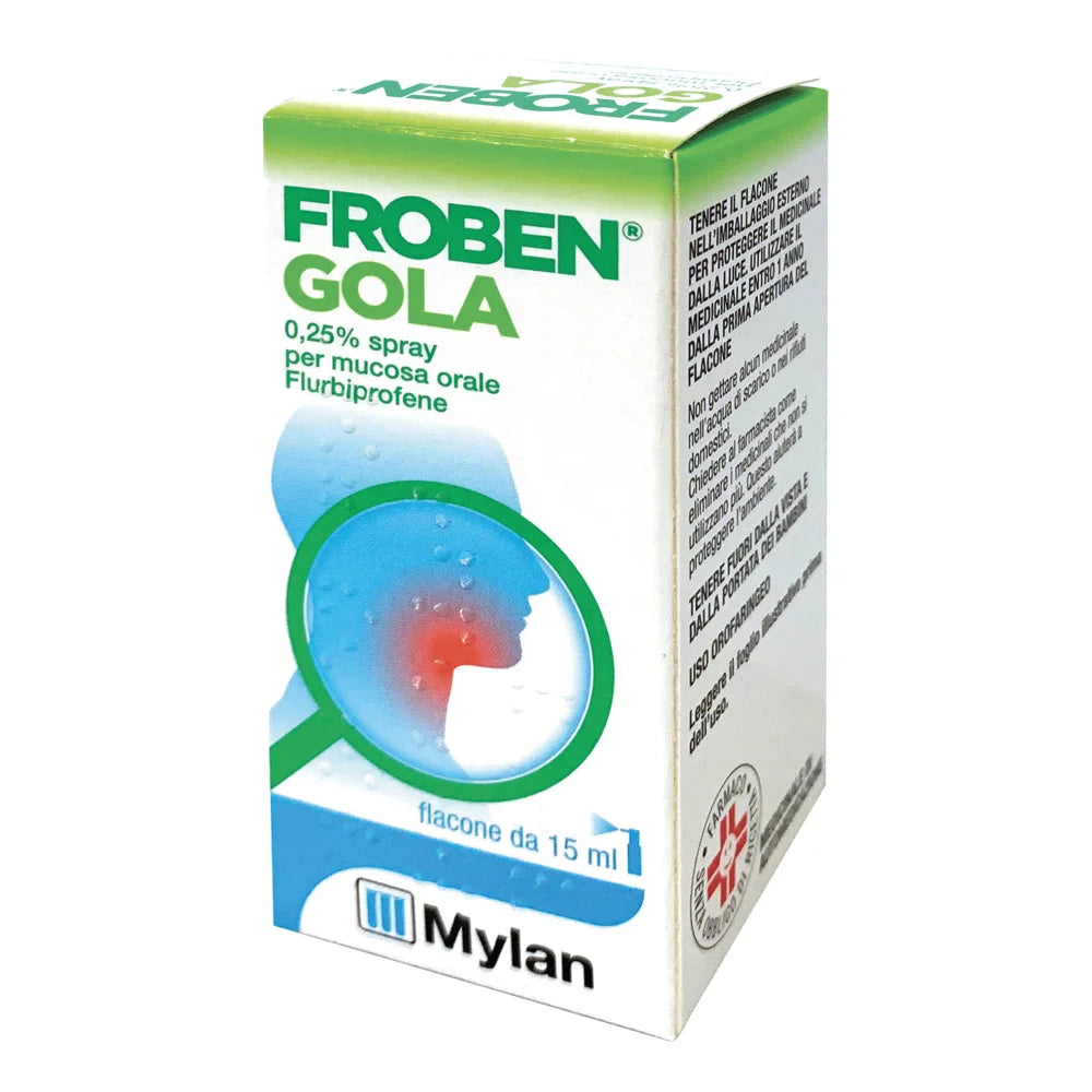 Froben Gola Spray 0,25% Flurbiprofene 15 ml