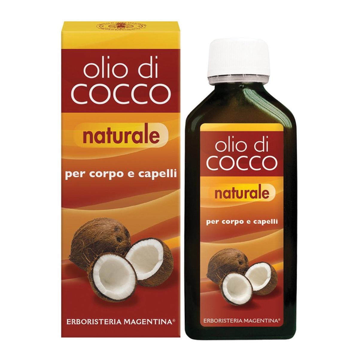 Erboristeria Magentina Olio Di Cocco Naturale Corpo E Capelli, 100ml — confronto prezzi