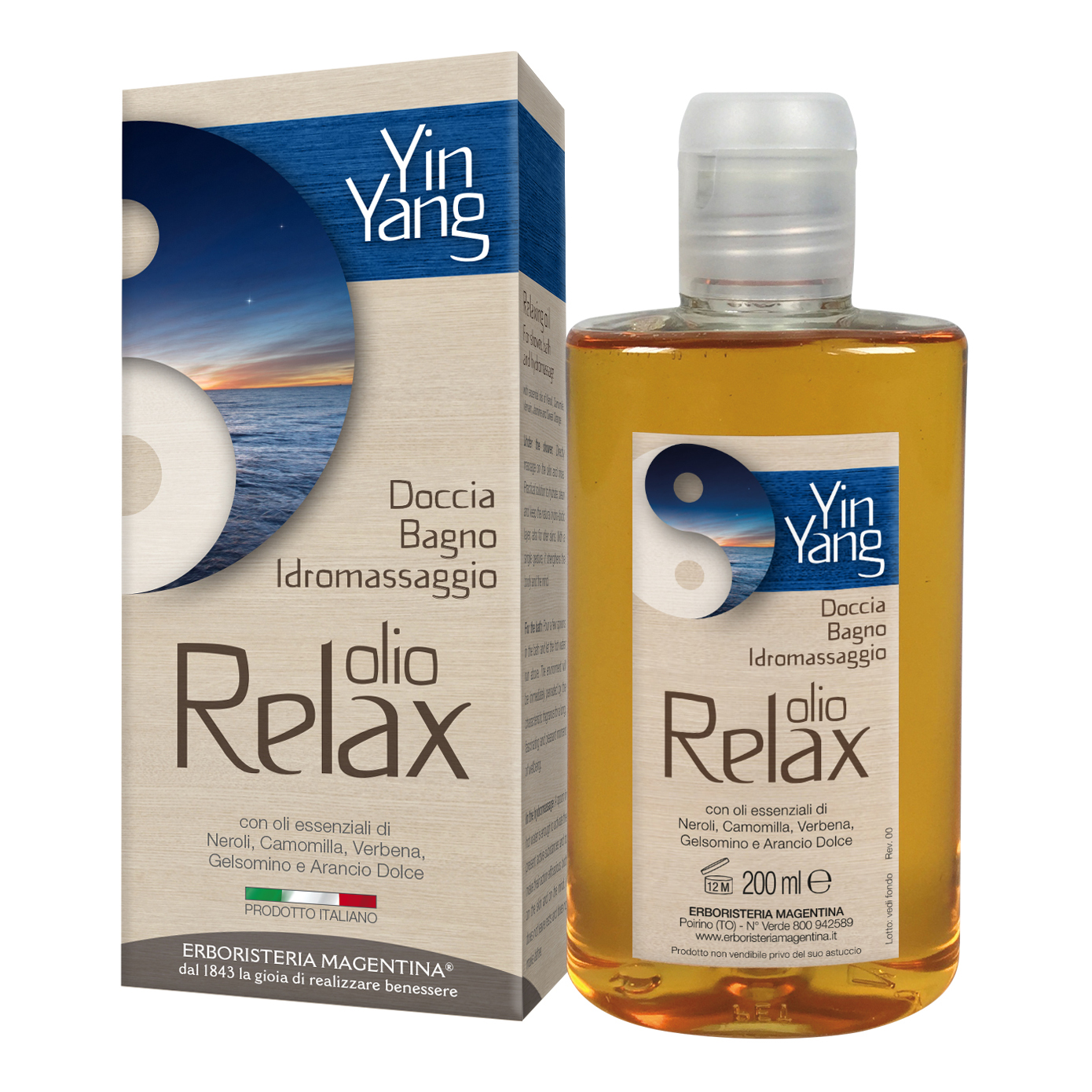 Olio yin-yang relax 200ml erm — confronto prezzi