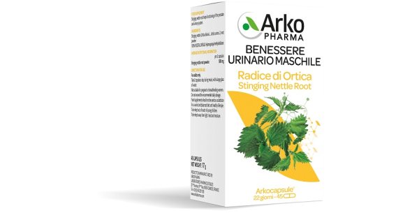 Arkocapsule Radice Di Ortica Integratore Prostata 45 Capsule