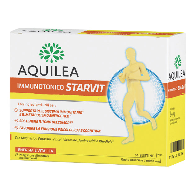 Aquilea Immunotinico Starvit Integratore Multivitaminico 14 Bustine