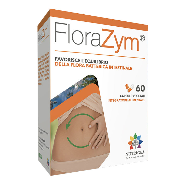 Nutrigea Florazym Integratore Probiotico Flora Batterica 60 Capsule Vegetali — confronto prezzi
