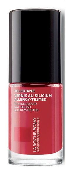 La Roche-Posay Toleriane Smalto Unghie Rouge Parfait 24 6 ml con silicio per unghie sensibil, fragili e fragilizzate