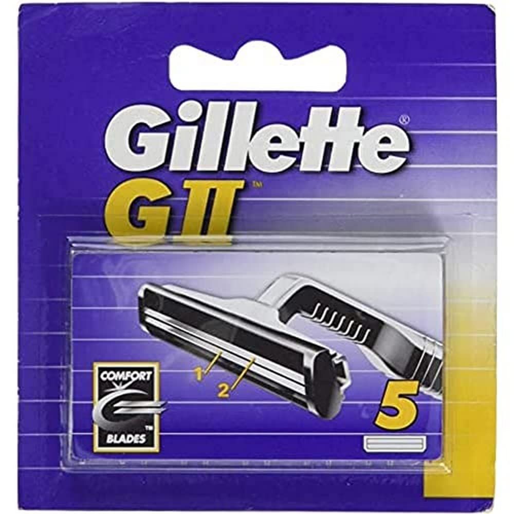 Gillette G2 Lamette Di Ricambio 5 Pezzi