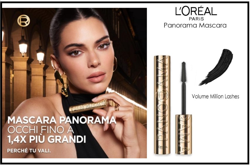 L’OREAL PARIS - Panorama - Mascara Volumizzante Nero