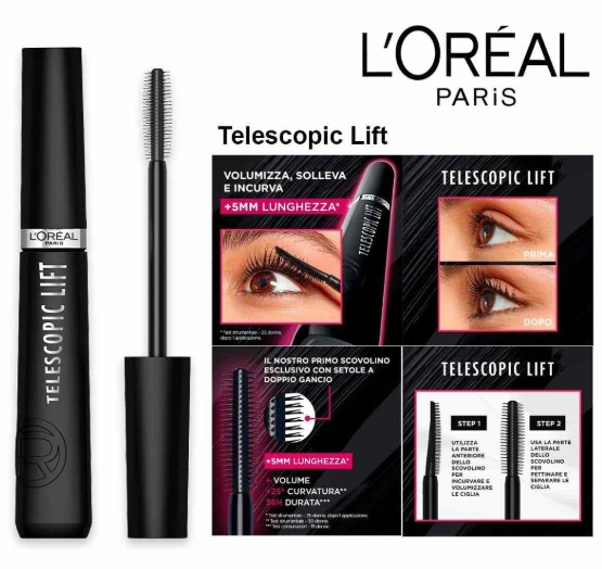 L’OREAL PARIS - Telescopic Lift - Mascara Nero