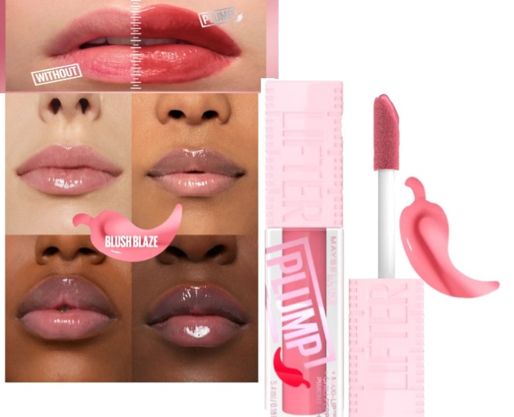 MAYBELLINE - Lifter Plump - Lip Gloss Rimpolpante N. 001 Blush Blaze — confronto prezzi
