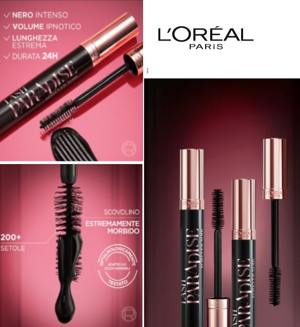 L'OREAL PARIS - MASCARA LASH PARADISE FOREVER NOIR