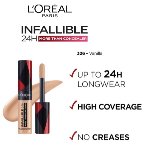 Infaillible More Than Concealer Correttore 326 Vanilla