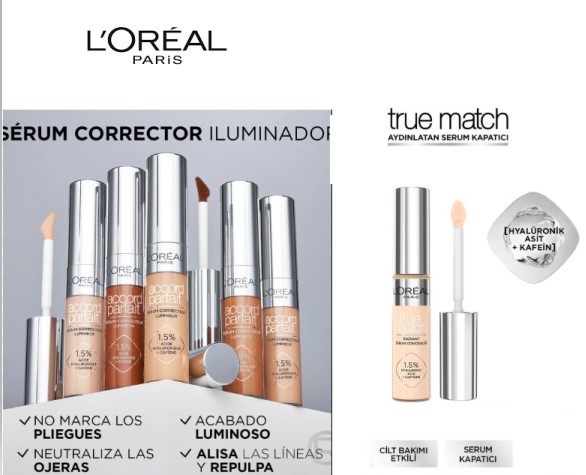 L'oreal paris true match rediant serum concealer 5 4n 33 g — confronto prezzi